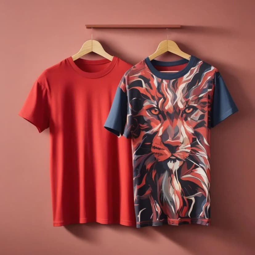 T-shirt in Red